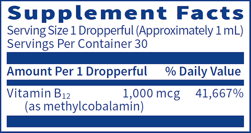 B12 Liquid, 1 fl. oz.