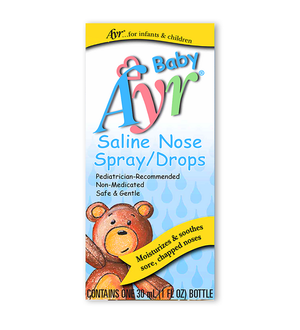 Baby Ayr Saline Nose Spray/Drops 1floz