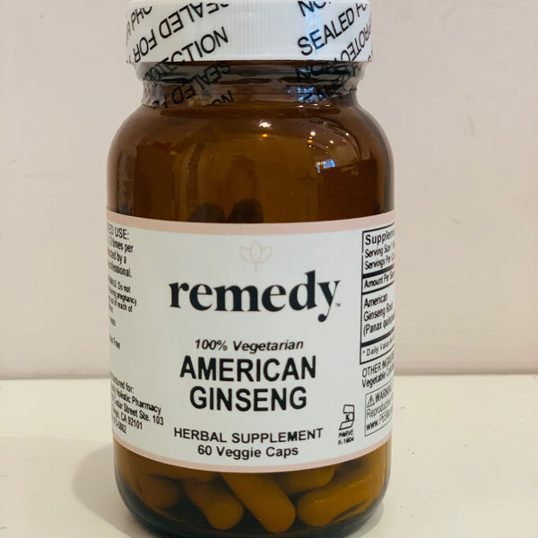 American Ginseng Capsules, 60 ct