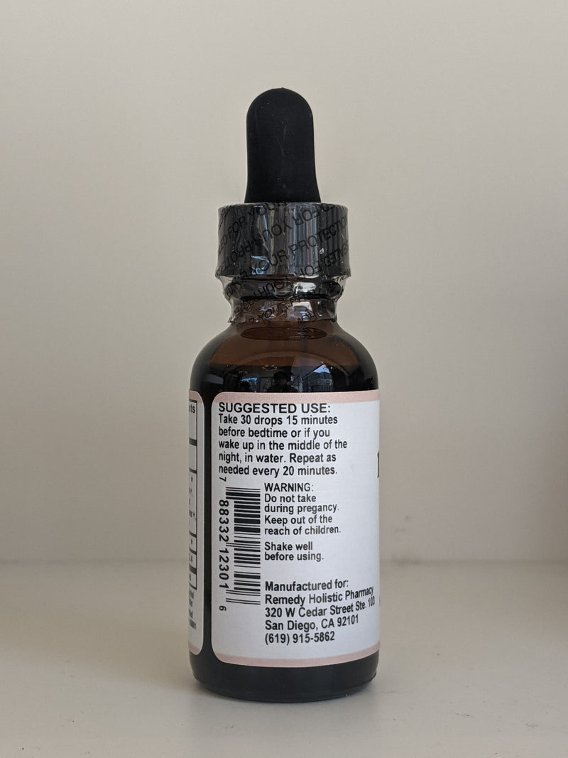 Sleep with Valerian and Melatonin Liquid Extract, 1oz