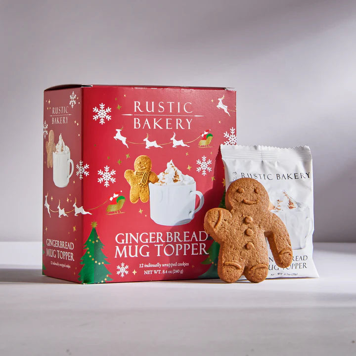 Rustic Bakery Gingerbread Mug Topper