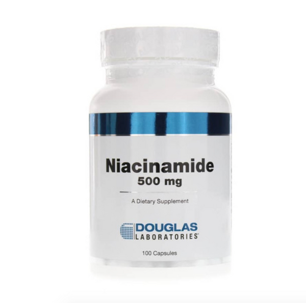Niacinamide 500 mg Capsules, 100 ct