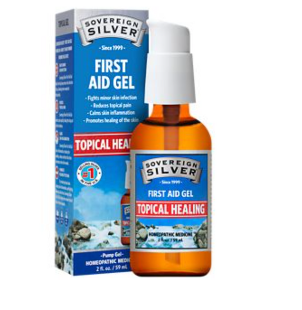 Silver First Aid Gel, 2 oz