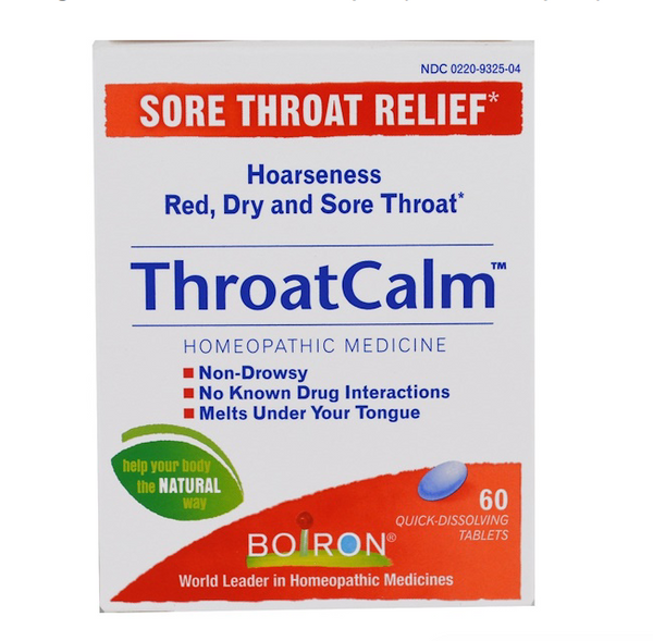 ThroatCalm Quick Dissolving Tablets, 60 ct