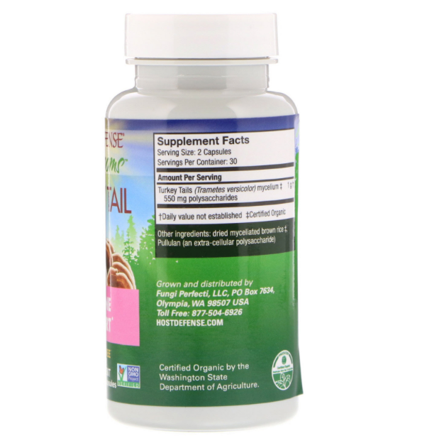 Turkey Tail Capsules, 60 ct