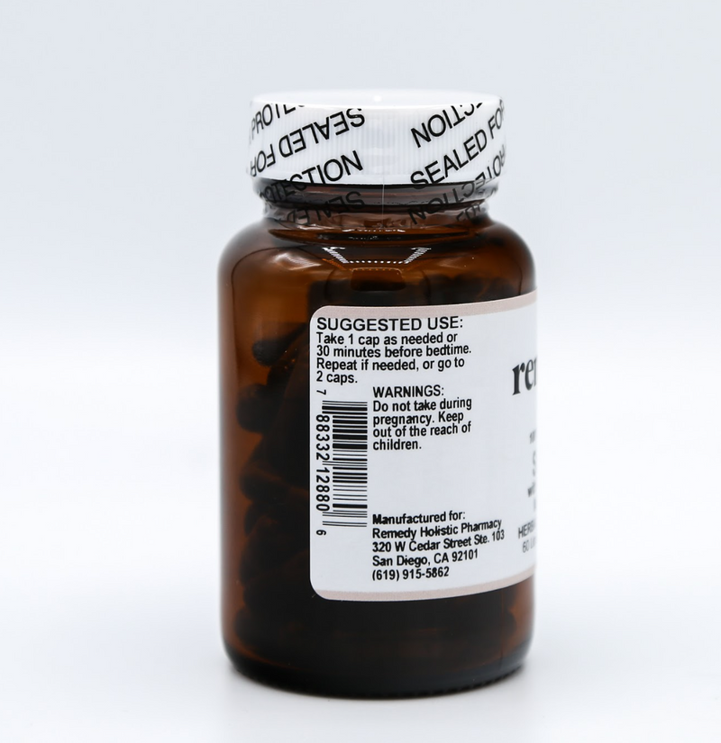 Sleep with Valerian and Melatonin (liquid) Capsules, 60ct.