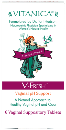 V-Fresh ™ Vaginal pH Support Suppositories