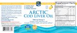Arctic Cod Liver Oil, lemon 8 oz