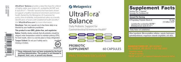 UltraFlora Balance, 60 caps