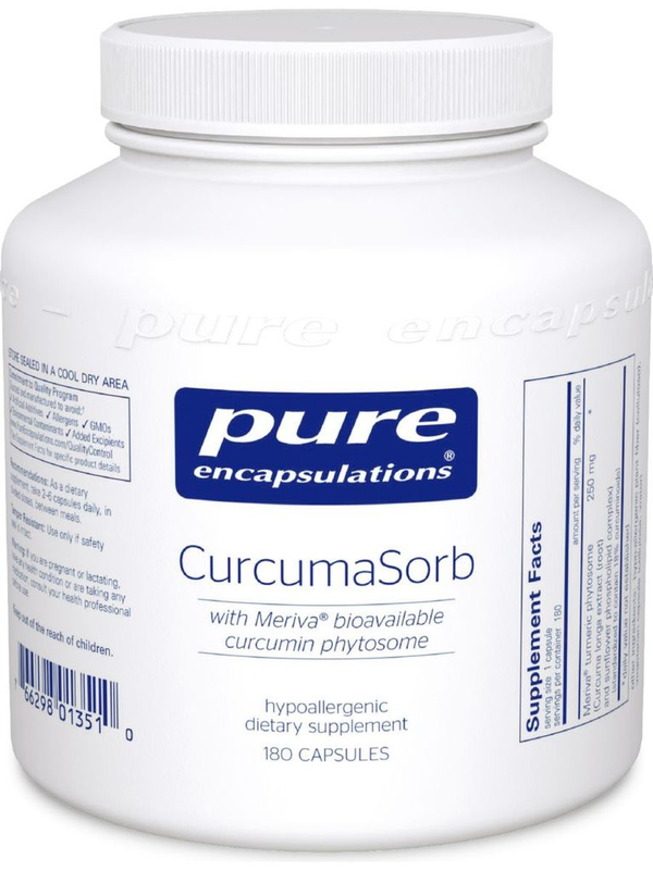 CurcumaSorb Capsules, 180ct