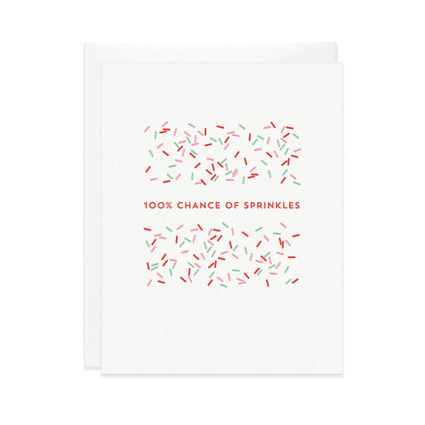 Card, 100% Chance of Sprinkles