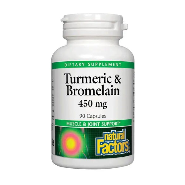 Turmeric & Bromelain 450mg 90ct