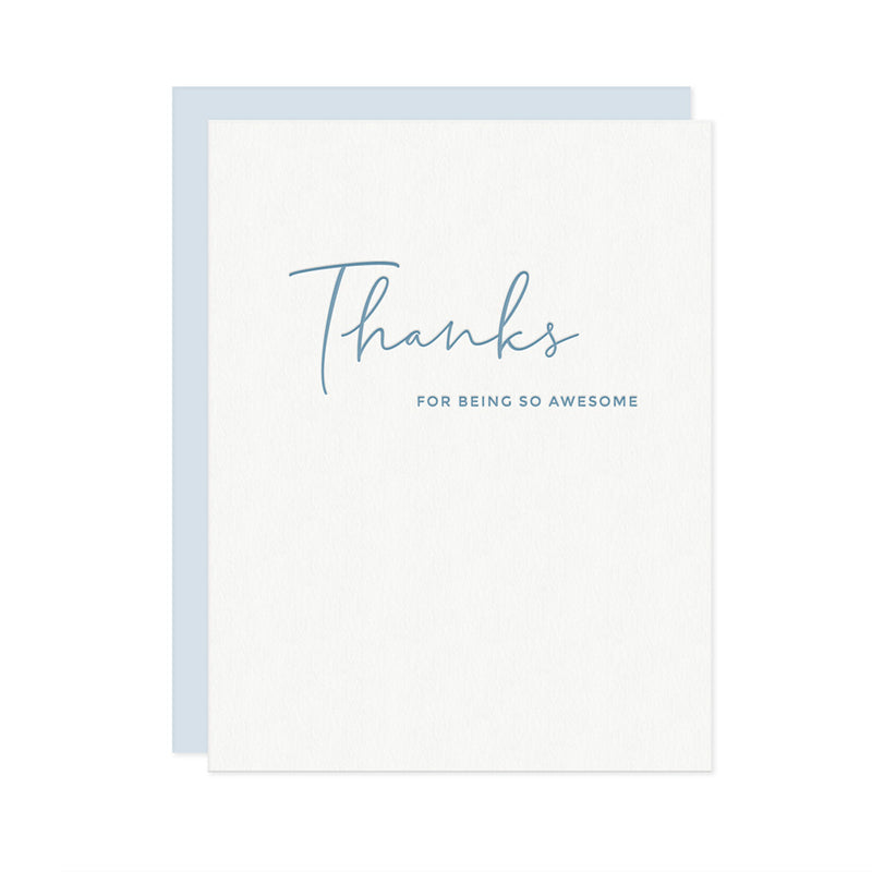 Card, Thanks for Being So Awesome