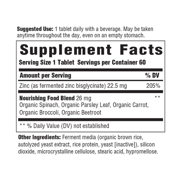 Zinc, 60ct